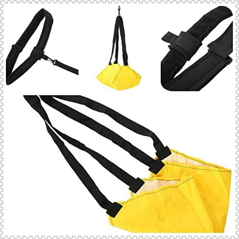 Parachute And Drag Sock Training Running Parachute Speed Training Swim  Training Parachute - Resistance Belt For Speed Training (Comes With Carry  Bag) Swim Trainer Swim Tether