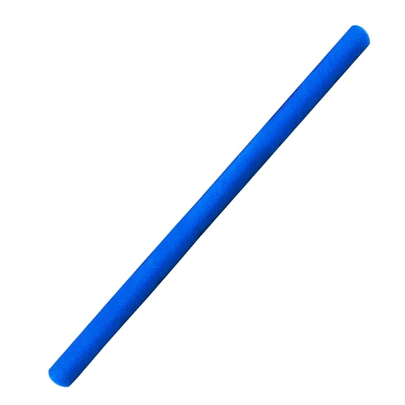 Swim Pool Noodle (Single Unit), Blue, 59 Inches Long, Soft Lightweight Buoyancy Bar for Swimming Support and Pool Floating, Easy Grip Surface