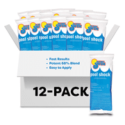 12 x 1 lb. Bags - Pool Shock - In The Swim 25235 12X1