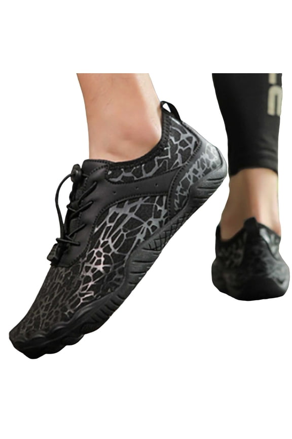 Swim Shoes for Women Barefoot Shoes Women Men Anti Slip Water Shoes Wide Toe Breathable Walking Shoes Minimalist Zero Drop Sneakers for Beach Travel Hiking
