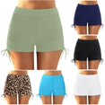 thumbnail image 1 of Swim Shorts For Womens Full Coverage Bikini Bottom Army Green Midrise Bikini Bottom Womens Swimsuits, 1 of 7