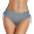 thumbnail image 1 of Swim Shorts For Womens Full Coverage Swimsuit Dark Gray Mid Rise Bikini Bottom Women's Bikini Swimsuits, 1 of 6