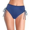 thumbnail image 1 of Swim Shorts Women Tummy Control Vintage Print Brazilian Bikini Bottom Swimwear Briefs Beachwear Brazilian Bikini Bottom Side Tie Thong Bathing Swimbottom, 1 of 6