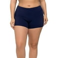 thumbnail image 1 of Swim Shorts for Women Plus Size Swimsuit Shorts Swimwear Bottoms Lined, 1 of 7
