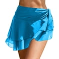 thumbnail image 1 of Swim Skirt Cover up Bathing Suit Bottom Cover up Swim Bottom Cover up Swim Wrap Sarong Wraps for Women Bathing Suit Sarong Bikini Wrap Sheer Skirt Cover up Beachy Outfits for Women, 1 of 6