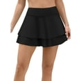 thumbnail image 1 of Swim Skirt for Women High Waist Built-in Brief Swimwear Bottoms, 1 of 7