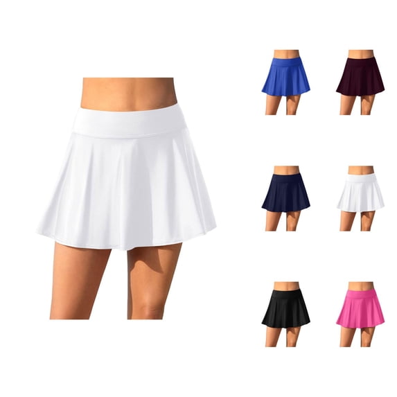 Swim Skirts for Women Tummy Control High Waisted Swimsuit Skirt Bathing Suit Bottoms