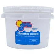 In The Swim Sodium Dichlor Chlorine Shock Granules for Sanitizing Swimming Pools   Fast Dissolving, pH Balanced Sanitizer - 56% Available Chlorine, 99% Sodium-Dichlor   25 Pound C4025