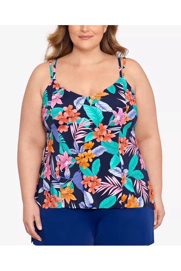 Double-Strap Princess Tankini Top