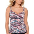 thumbnail image 1 of Swim Solutions HOT ROCKS Printed Tiered Tankini Swim Top, US 8, 1 of 1