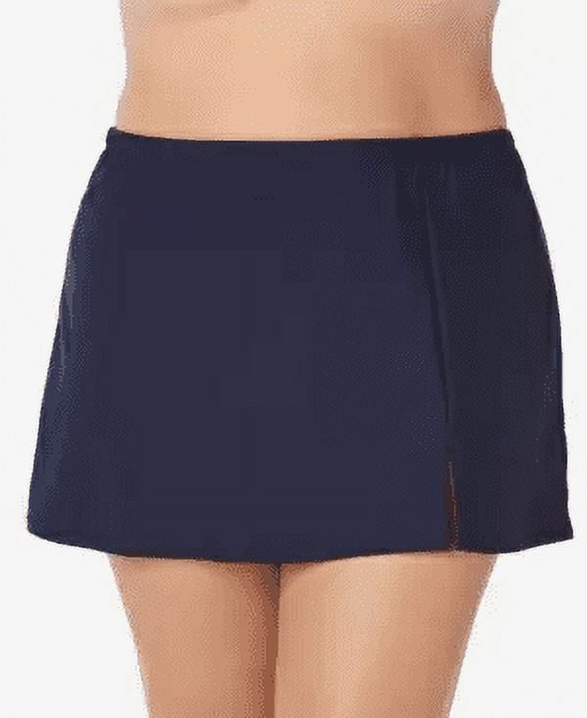 Swim Solutions NAVY Plus Size Swim Skirt, US 20W - Walmart.com