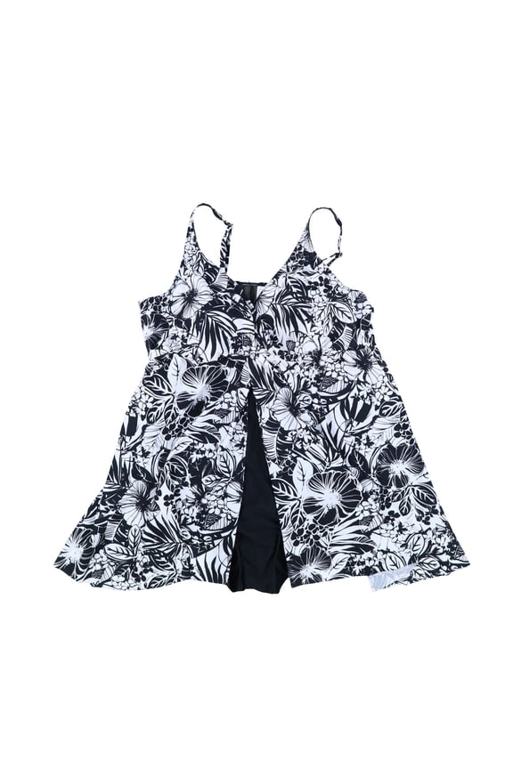 Women's Plus Size One Pc Swimsuit Floral 24W