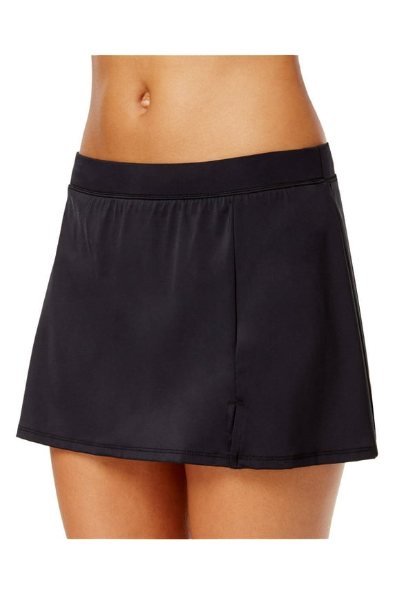 Women's Mix & Match Separates Cover-Up Swimwear Bottoms, Black, Size 18