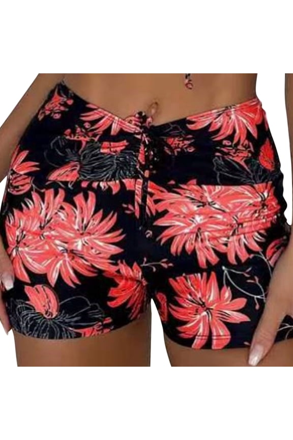 Swim Suit Bottoms for Women Boy Shorts Swimwear Women Swimsuit Shorts Women High Waisted Swim Shorts Women Ladies Swim Shorts Beach Pool Sport Swim Boyshorts Teen Swim Shorts