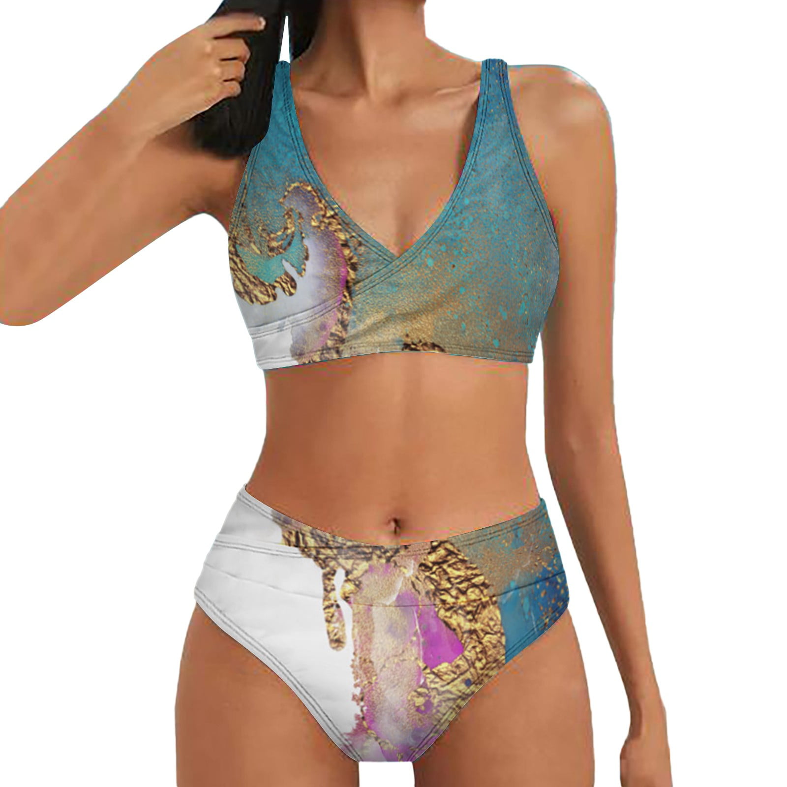 Swim Suits for Women 2025 Tummy Control Swimsuits for Women Bathing