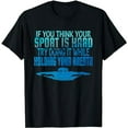 thumbnail image 1 of Swim Swimmer Tshirt Funny Swimming shirt Sport Practice Tee T-Shirt, 1 of 5