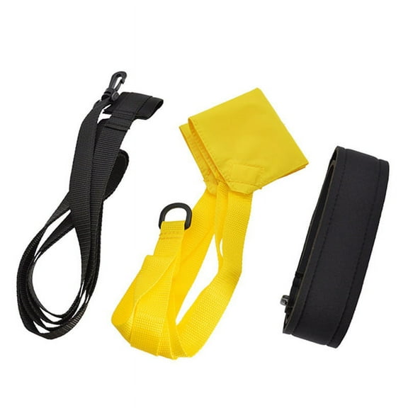 Swim Training Belt Resistance Parachute,Swim Stationary Swimming, Harness Static Swimming