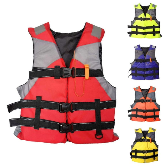 Swim Training Equipment Lightweight Summer Rock Sea Fishing Vest Belt Style Portable High Buoyancy Jacket Red Swimming, Boating & Water Sports XL