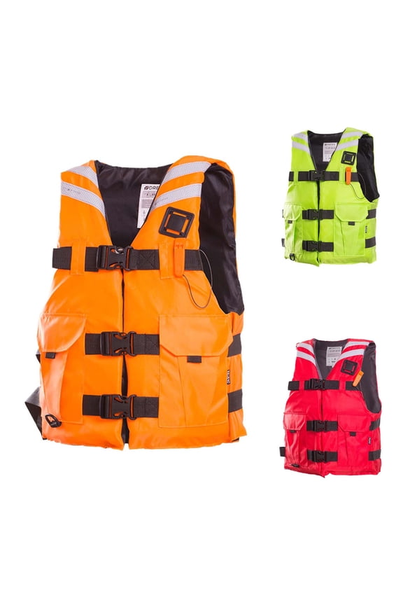 Swim Training Equipment Women Adjustable High Buoyancy Jacket Fishing Outdoor Water Surfing Kayaking Vest Green Swimming, Boating & Water Sports XXL