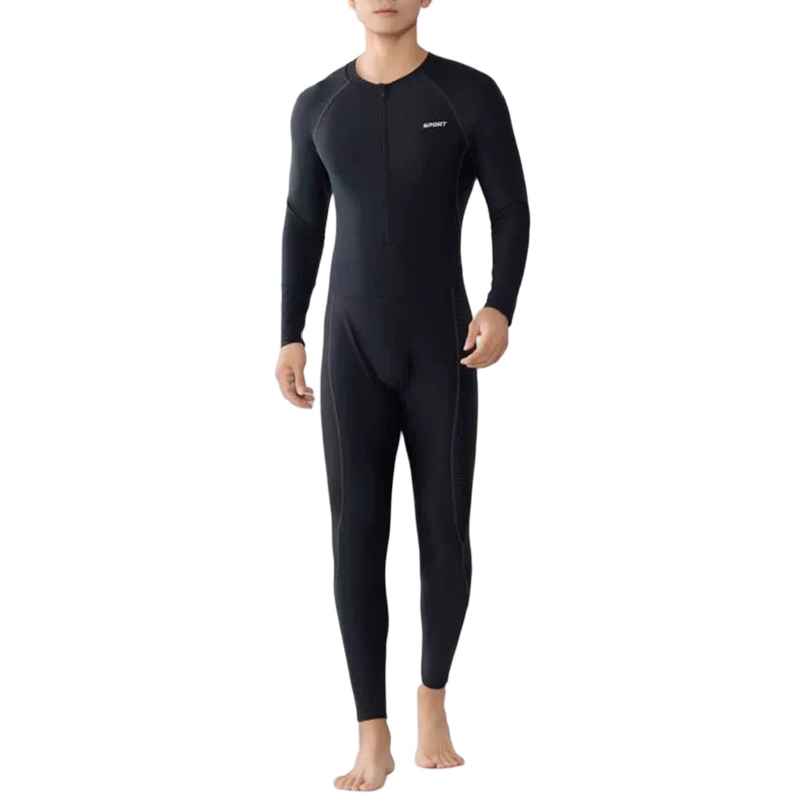 Swim Trunks Men Men's Swimming Suit Suit New Men's Long Sleeved Long Trousers Floating Diving Large Size Quick Drying Sunscreen Surfing Short Swim Bathing Mens Shorts Casual Big Mens Bathing Black 5XL