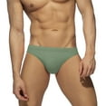 thumbnail image 1 of Swim Trunks Men Summer Cool Sports Quick Dry Solid Color Fit Beach Shorts Triangle Bathing Suit, 1 of 6