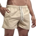 thumbnail image 1 of Swim Trunks Swim Shorts for Men Quick Dry Board Shorts Bathing Suit Breathable Drawstring With Pockets for Surfing Beach Summer, 1 of 6