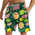 thumbnail image 1 of Swim Trunks for Mens Plus Size Vacation Beach Printed Pants Casual Sports Drawstring Shorts Summer Shorts Clearance with Pockets (S-5XL), 1 of 4