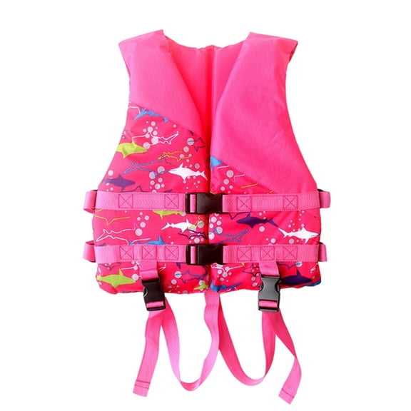 Swim Vest for Kids One Size Toddler Life Jacket Kids Hydroprene Life Vest, USCG Approved Type III Life Vest for Kids Weighing 5090lbs, Great for Pool, Beach, Boat, & More #Hot Pink