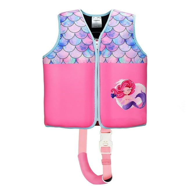 Swim Vest for Kids Buoyancy Toddler Swimming Life Jacket for Boys and