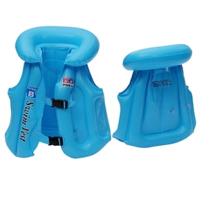 Swim Vest for Kids Inflatable Summer Pool Float Learn to Swim Boating Jacket 2026 Beach Pool Buoyancy Coat Swimwear
