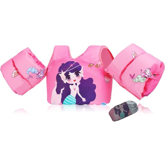 Swim Vest for Toddler, Suit for Kids 28-70 lbs, Floaties for Boys and Girls Swimming Aid, Training, Suit for Infant/Toddler/Children