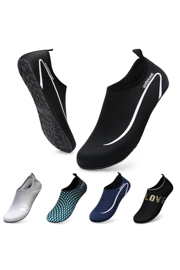 Swim Water Shoes Aqua Socks Barefoot for Sea Beach Swimming Shoes Pool Ladies Women Mens