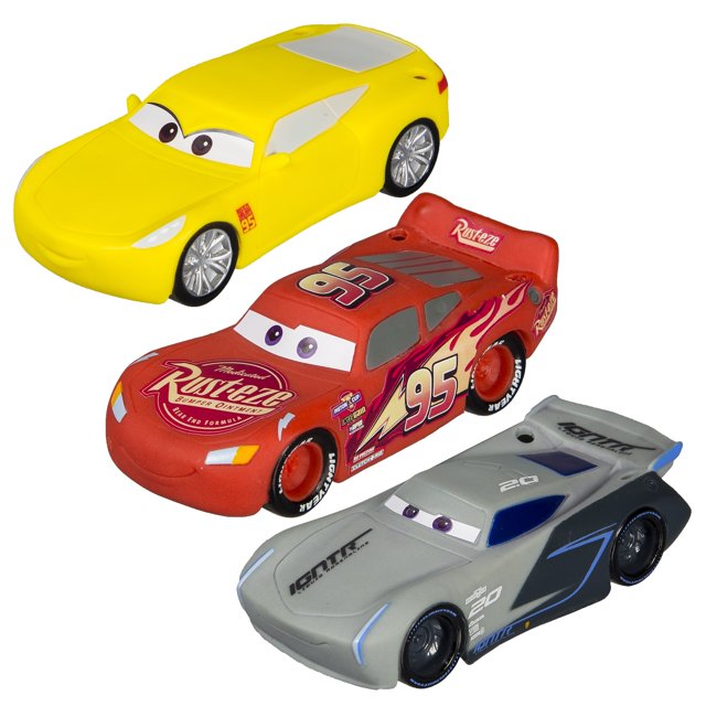 Swim Way Set of 3 Disney Cars McQueen, Storm and Cruz Dive Characters