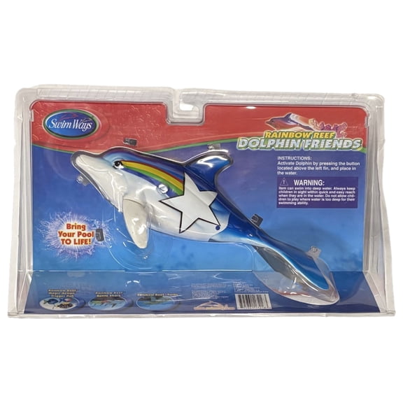 Swim Ways Rainbow Reef Dolphin Friends Swimming Pool Toy Rainbow Star