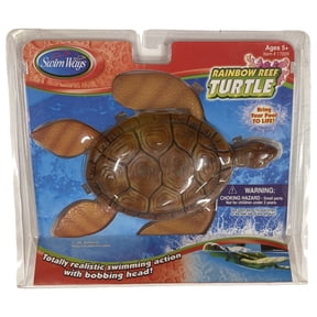 Swim Ways Rainbow Reef Turtle Swimming Pool Toy Brown