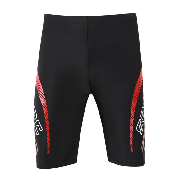 Swim trunks for men 5-point Boxer Competitive Offset Printing Pattern Hot Spring Anti-awkward Adult Swimming Shorts