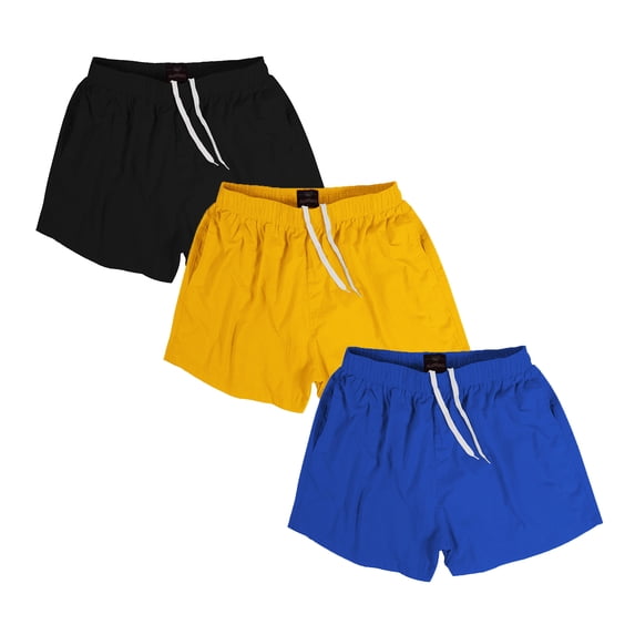 Swim trunks men 5 Inch Quick-drying Lightweight Beach Shorts with Elastic Waistband and Durable Drawstring M
