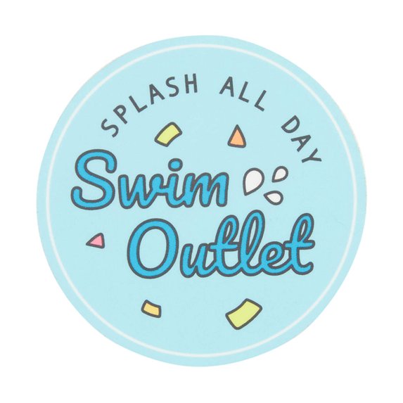 SwimOutlet Splash All Day Sticker