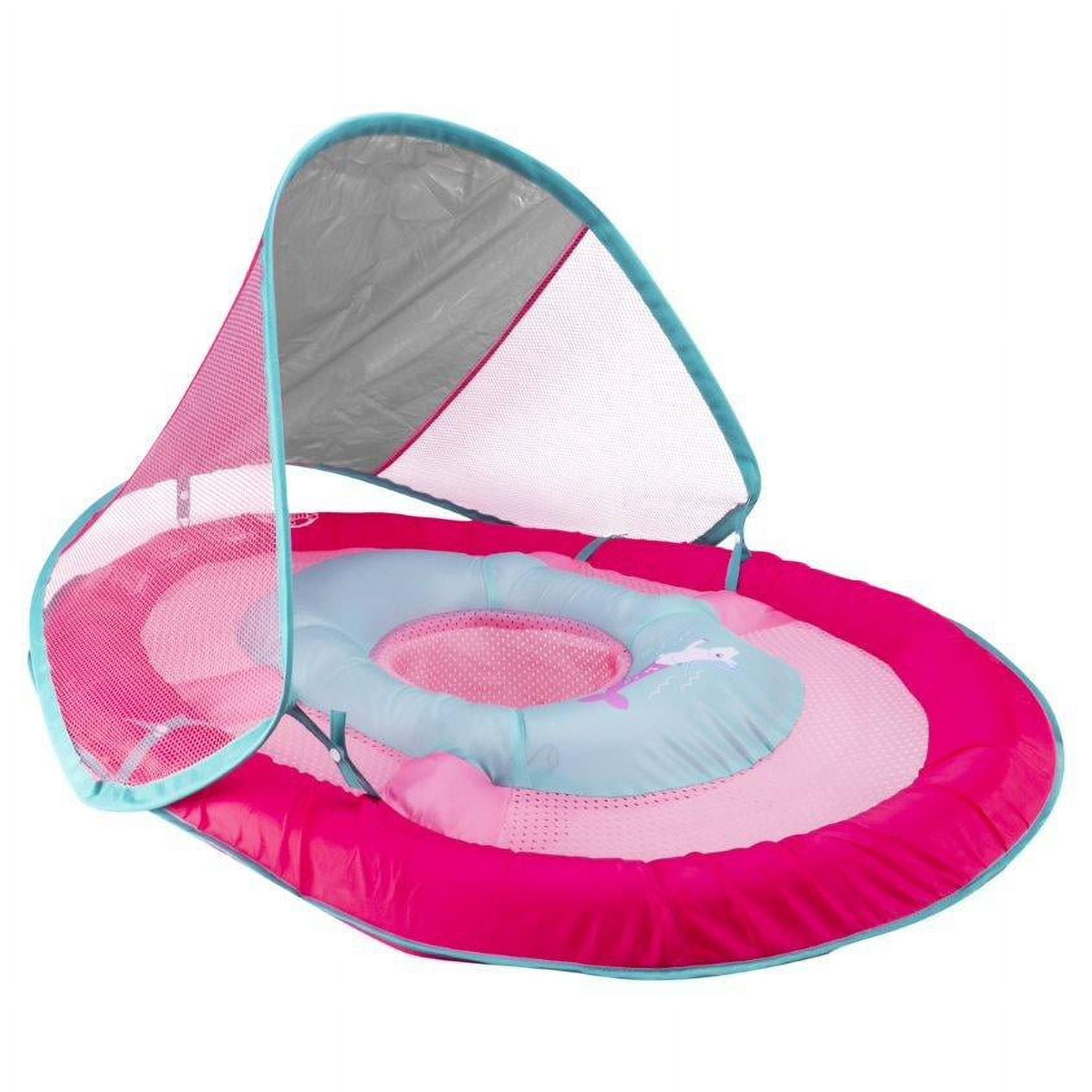 SwimWays Baby Spring Float Sun Canopy Pink Mermaid Unicorn 6067867