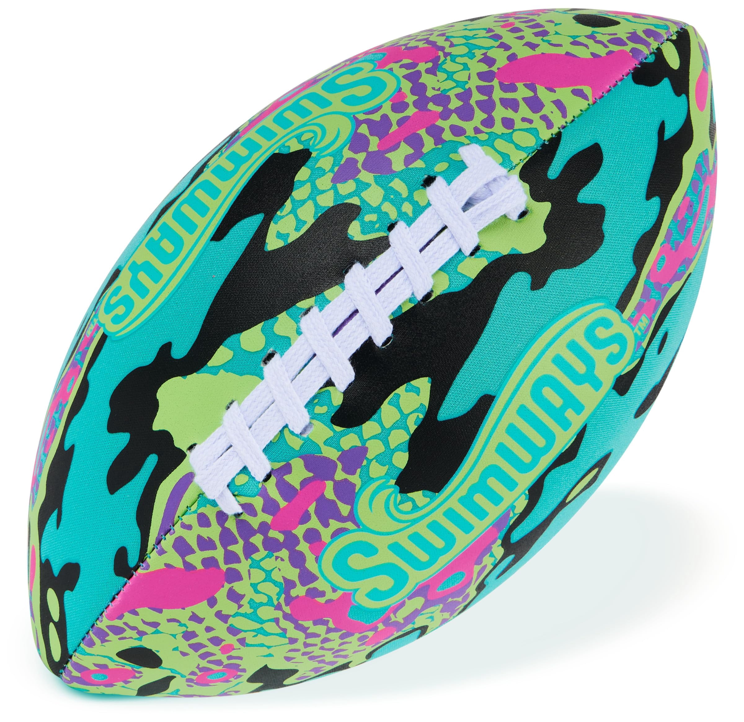SwimWays Hydro Waterproof Football, 9.25 Inches, Blue Blue (New Version)