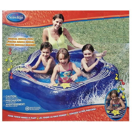 SwimWays Kiddie Pool Asymmetrical 15” 15” Swimming Pools