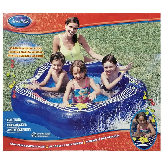 SwimWays Kiddie Pool Asymmetrical 15 15 Swimming Pools