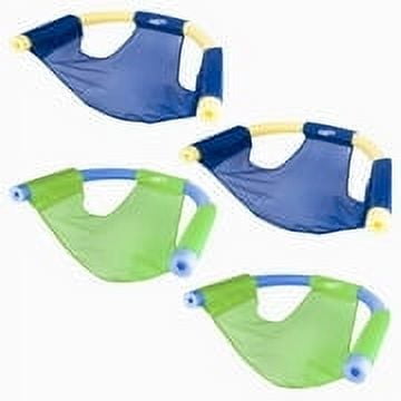 SwimWays Mesh Floating Pool Chair Noodle Slings (4 Pack)