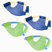 SwimWays Mesh Floating Pool Chair Noodle Slings 4 Pack