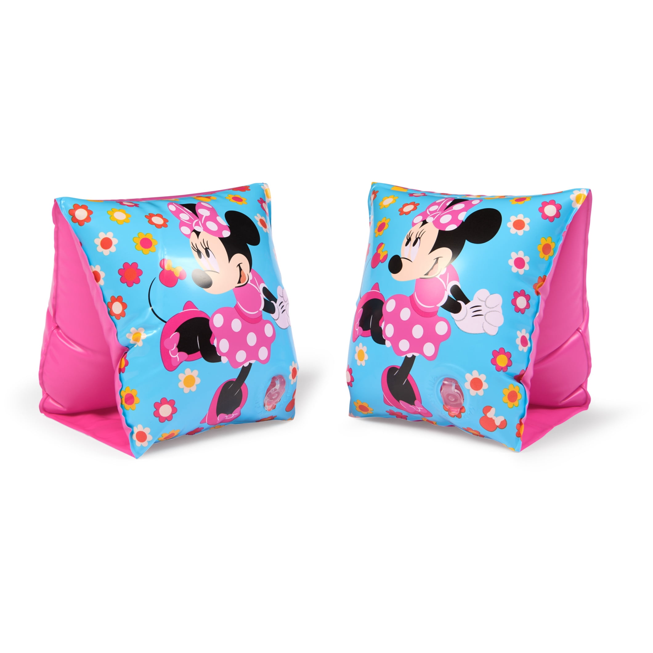 SwimWays Disney Minnie Mouse Unisex Swim Arm Floaties for Kids Age 3-5