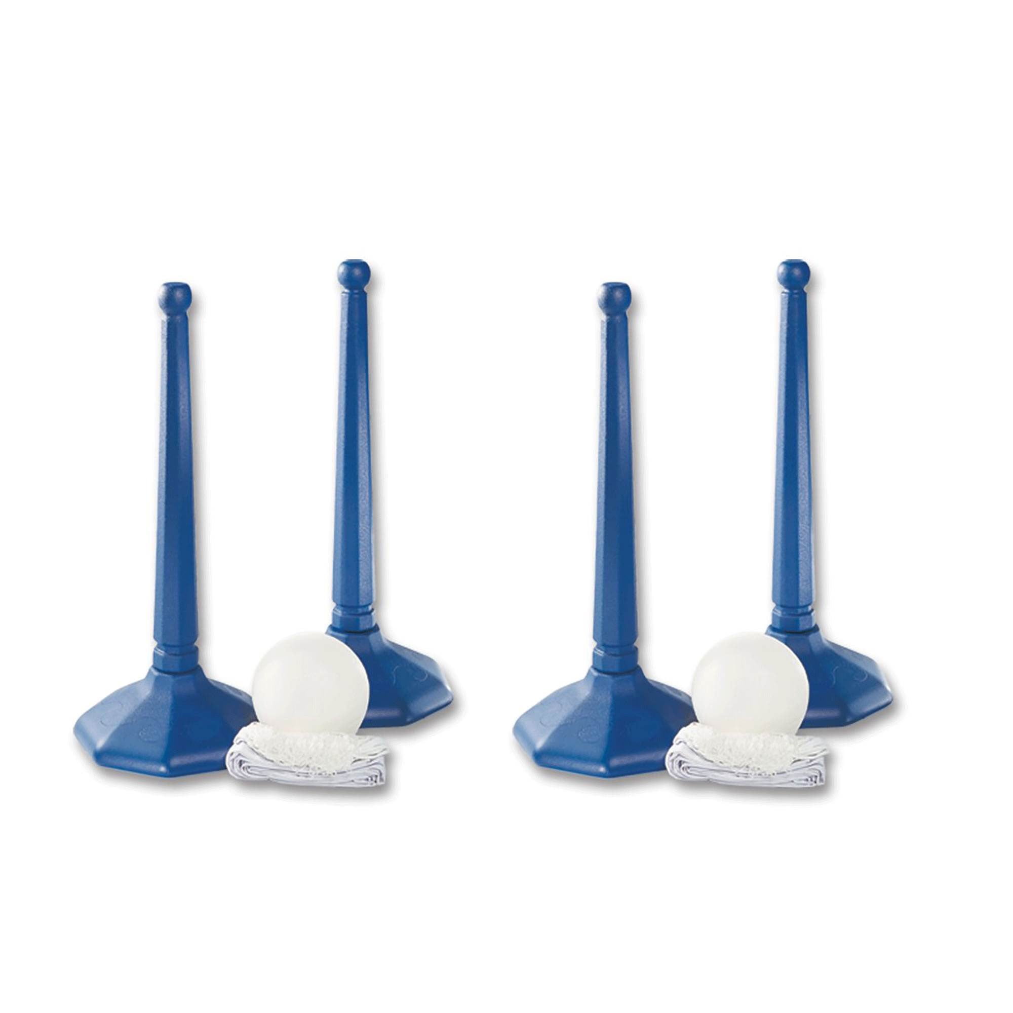 SwimWays Poolside 24' Volleyball Net Swimming Pool Water Game Set (2