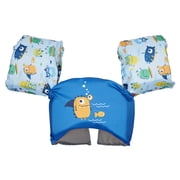 SwimWays Sea Squirts Swim Trainer Life Jacket USCG Approved - Blue