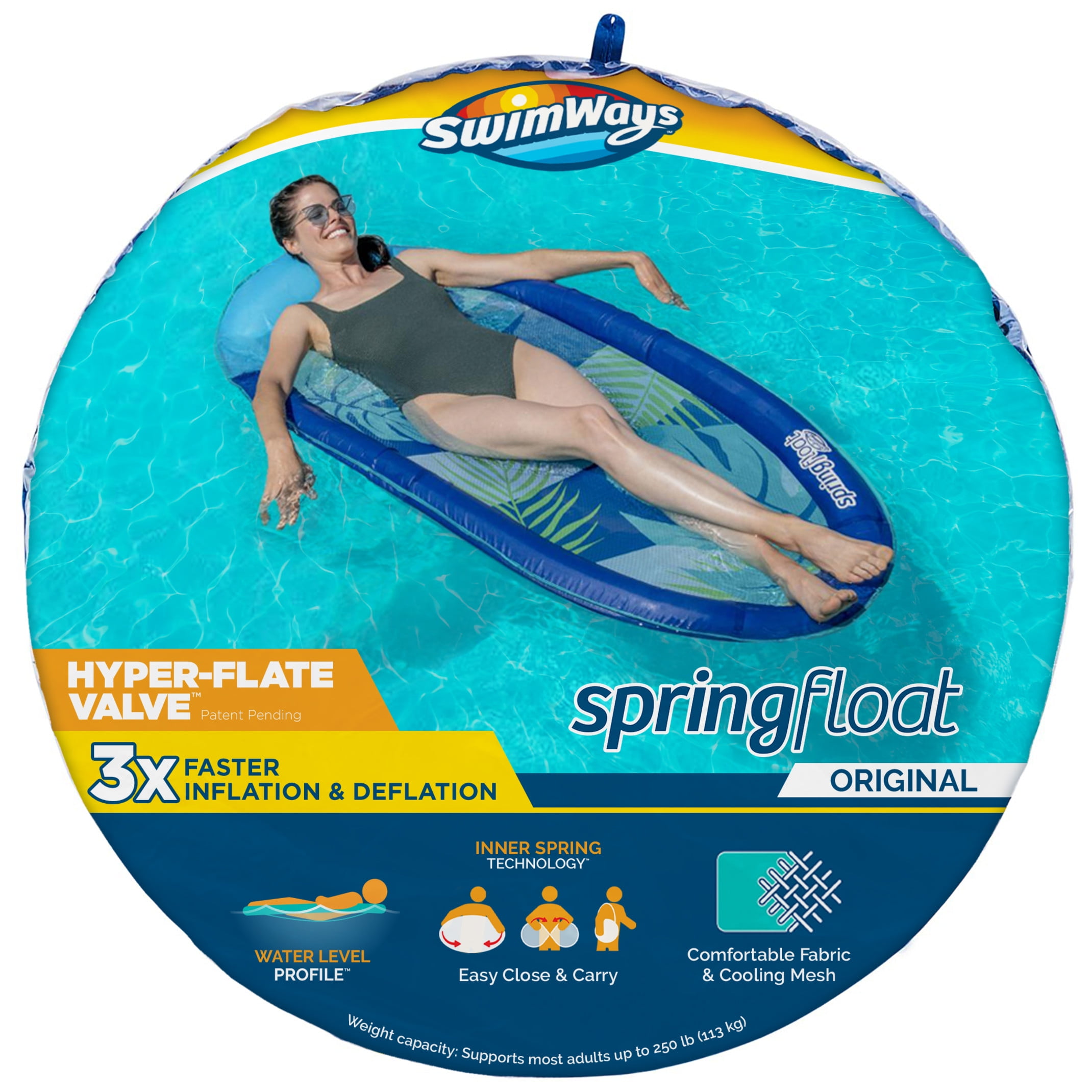 Walmart swimways spring float recliner sale