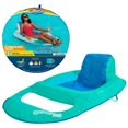 thumbnail image 1 of SwimWays Spring Float Recliner Pool Lounger with Hyper-Flate Valve, 1 of 8