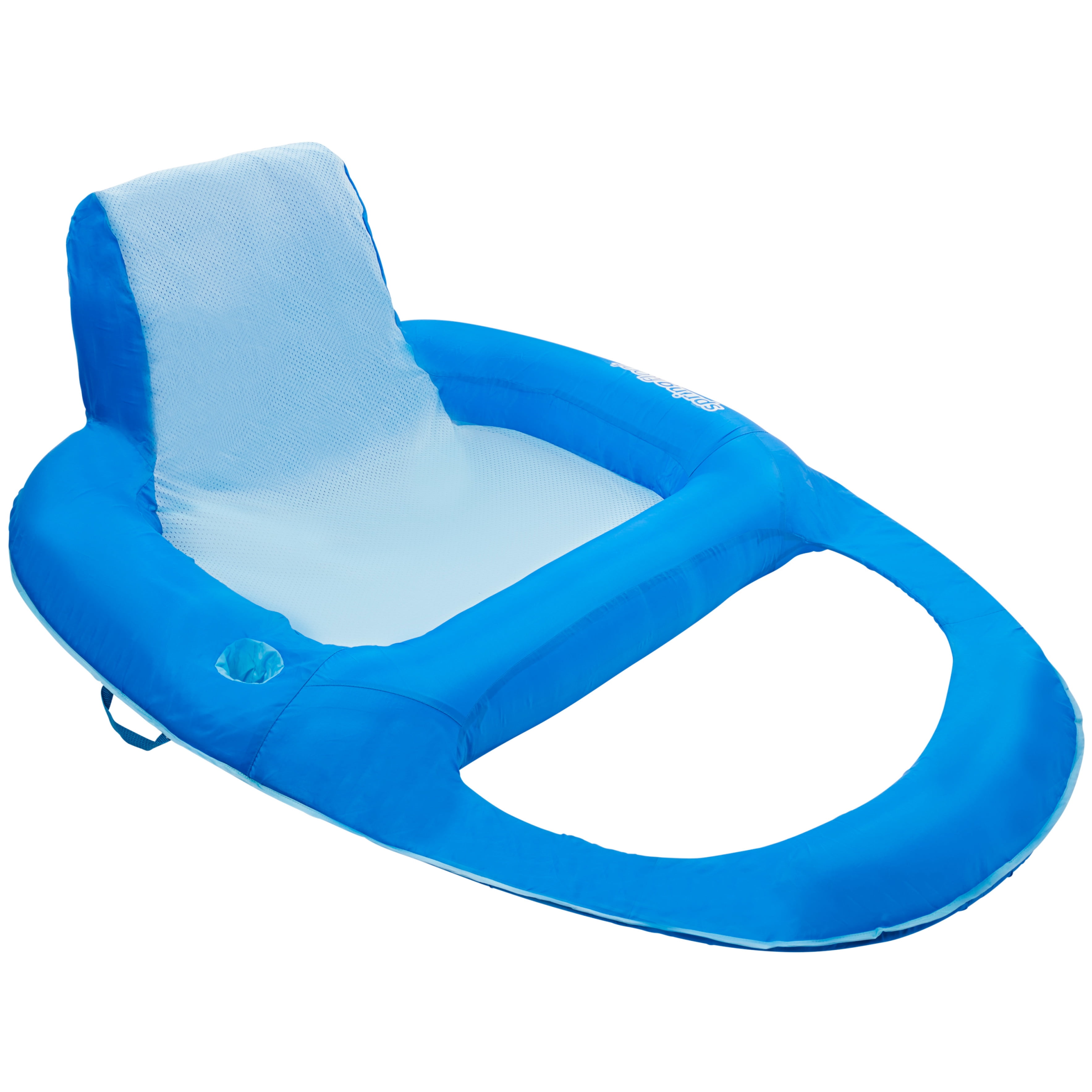 SwimWays Spring Float Recliner XL Extra Large Swim Lounger for Pool